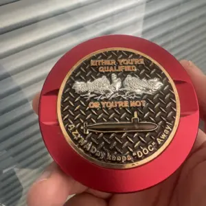 Either you’re qualified or your not tobacco can holder! Glows in the dark words! by AlohacoinsShop