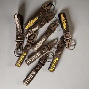 SQUID Keychain, Submarine Qualified Until I Die!, two sizes by AlohacoinsShop